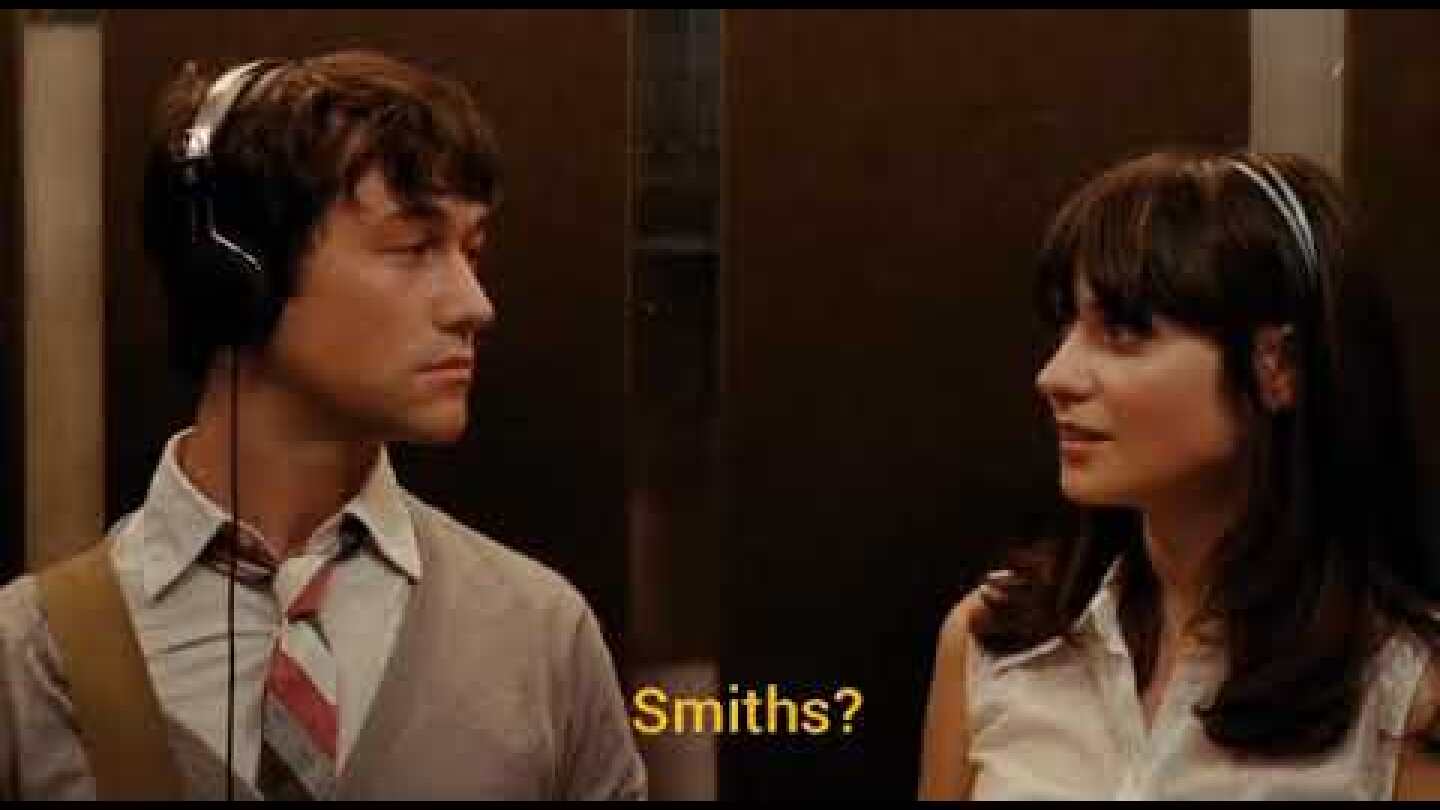 (500) Days of Summer- "I love the Smiths" scene