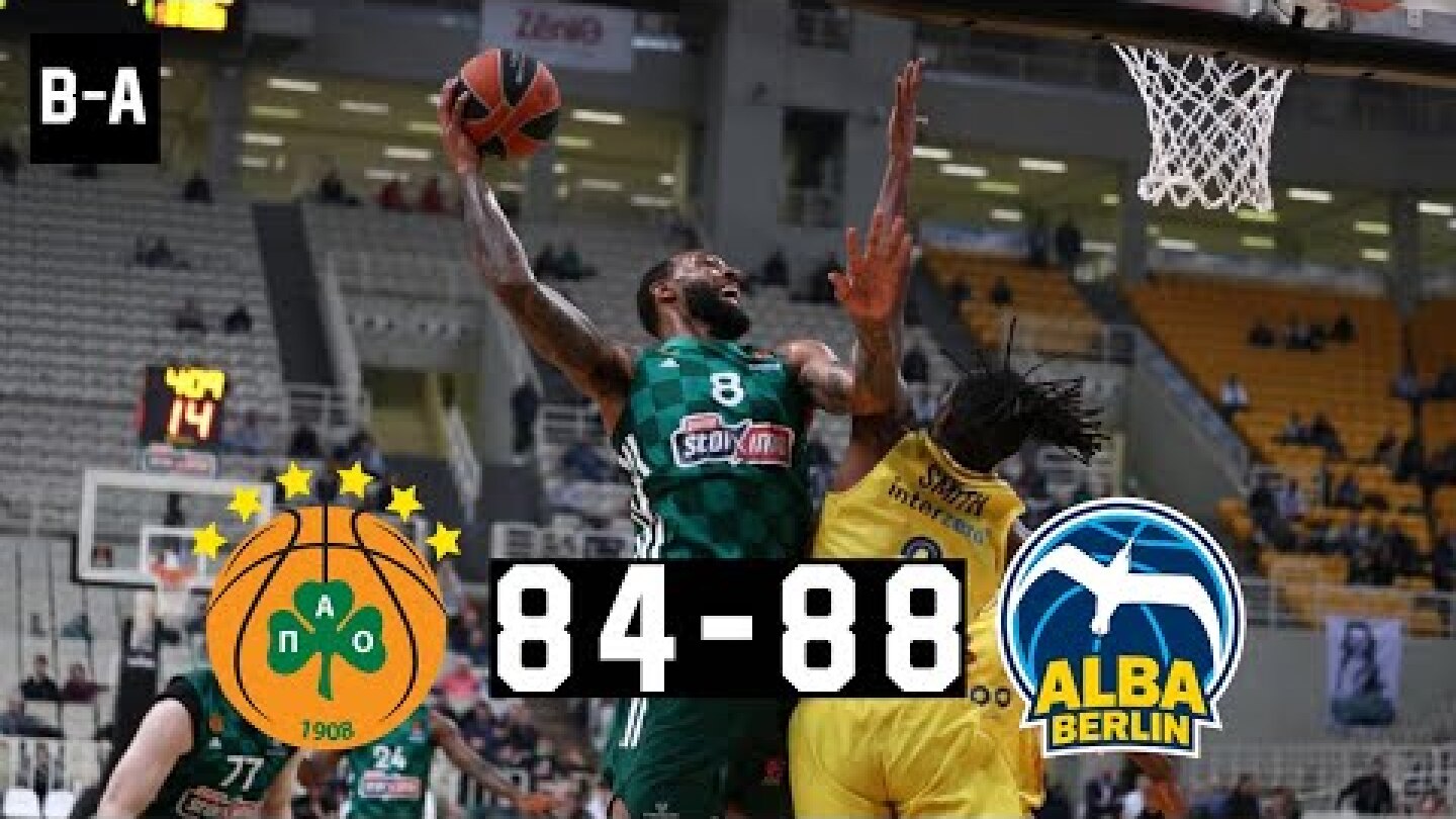 Panathinaikos - Alba Berlin 84-88 | Full Highlights | Euroleague Round 33 | 07.04.2023