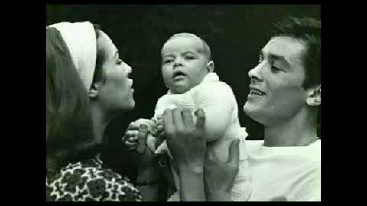 Nathalie and Alain DELON