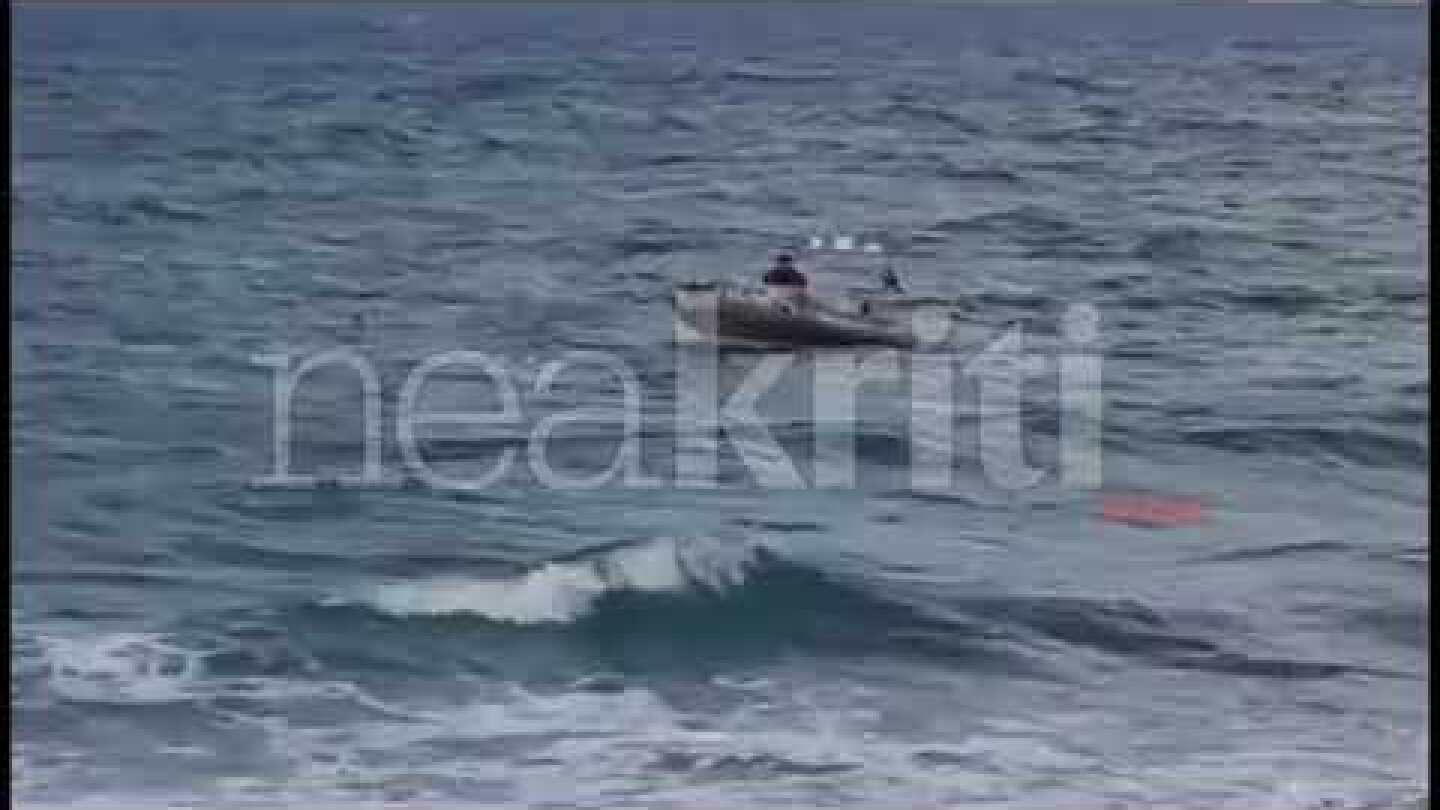 Παραλία Γουβών: Σε εξέλιξη επιχείρηση του Λιμενικού για τη διάσωση δύο παιδιών κι ενός ενήλικα