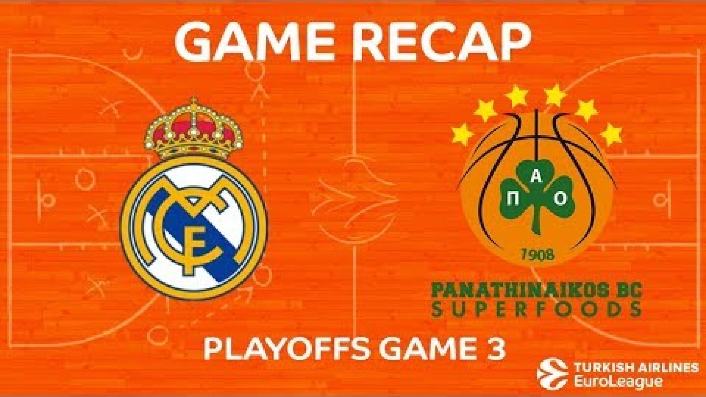 Highlights: Real Madrid - Panathinaikos Superfoods Athens