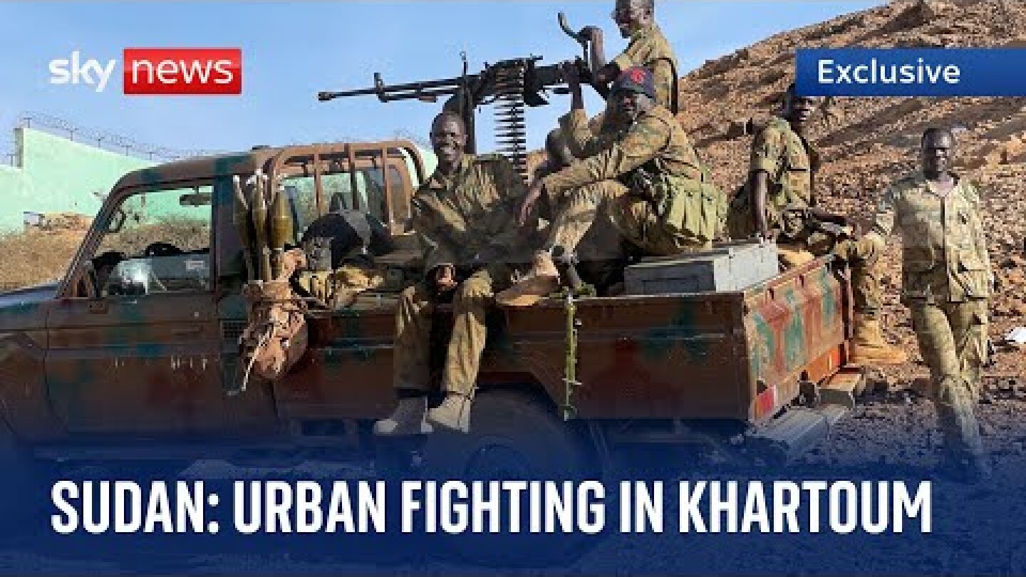Inside war-torn Sudan where people are trapped in prison of urban warfare