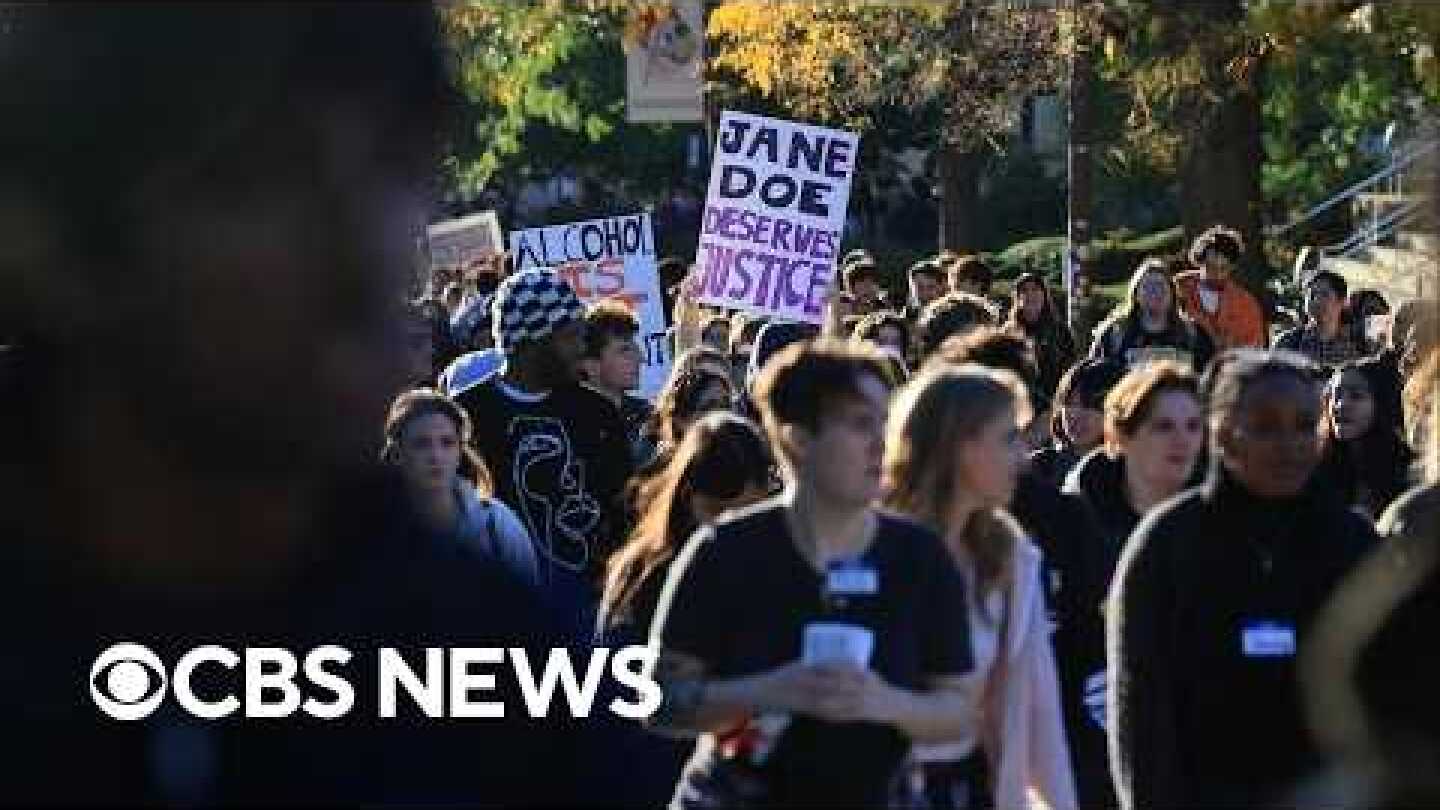 Cornell students protest handling of alleged rape