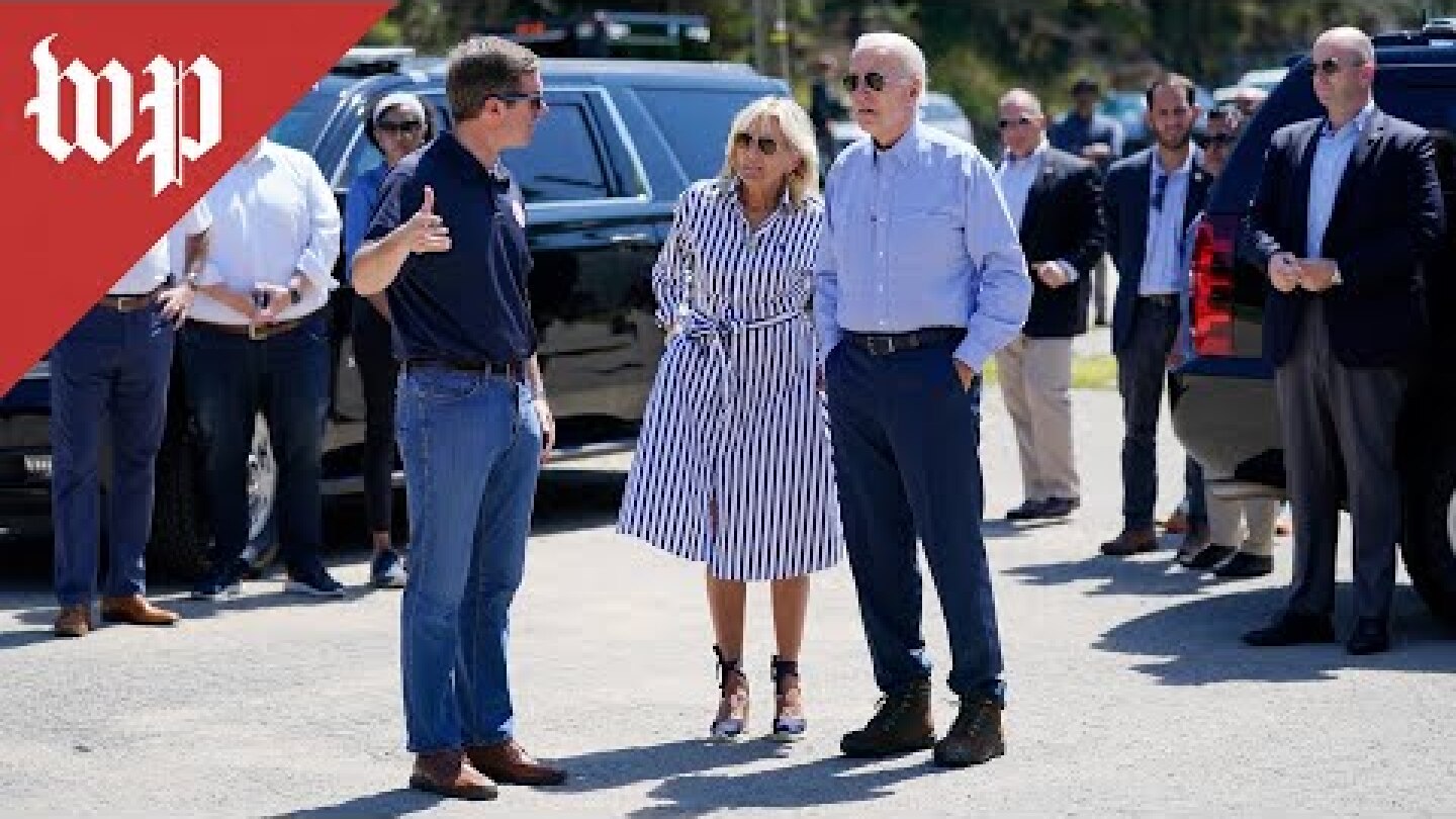 The Bidens visit families impacted by Kentucky flooding