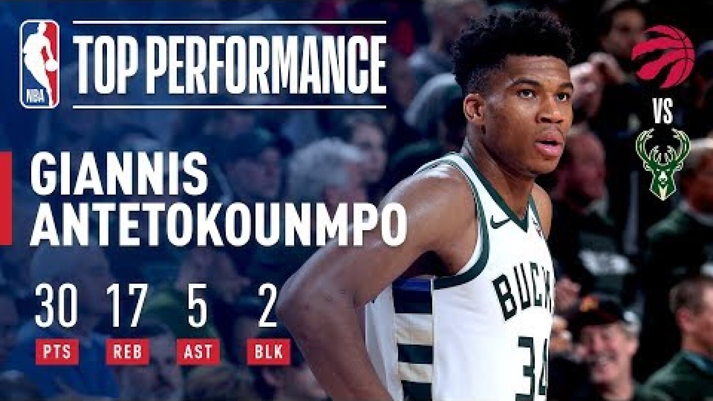 Giannis Joins Kareem in Bucks NBA Playoffs History! | May 17, 2019