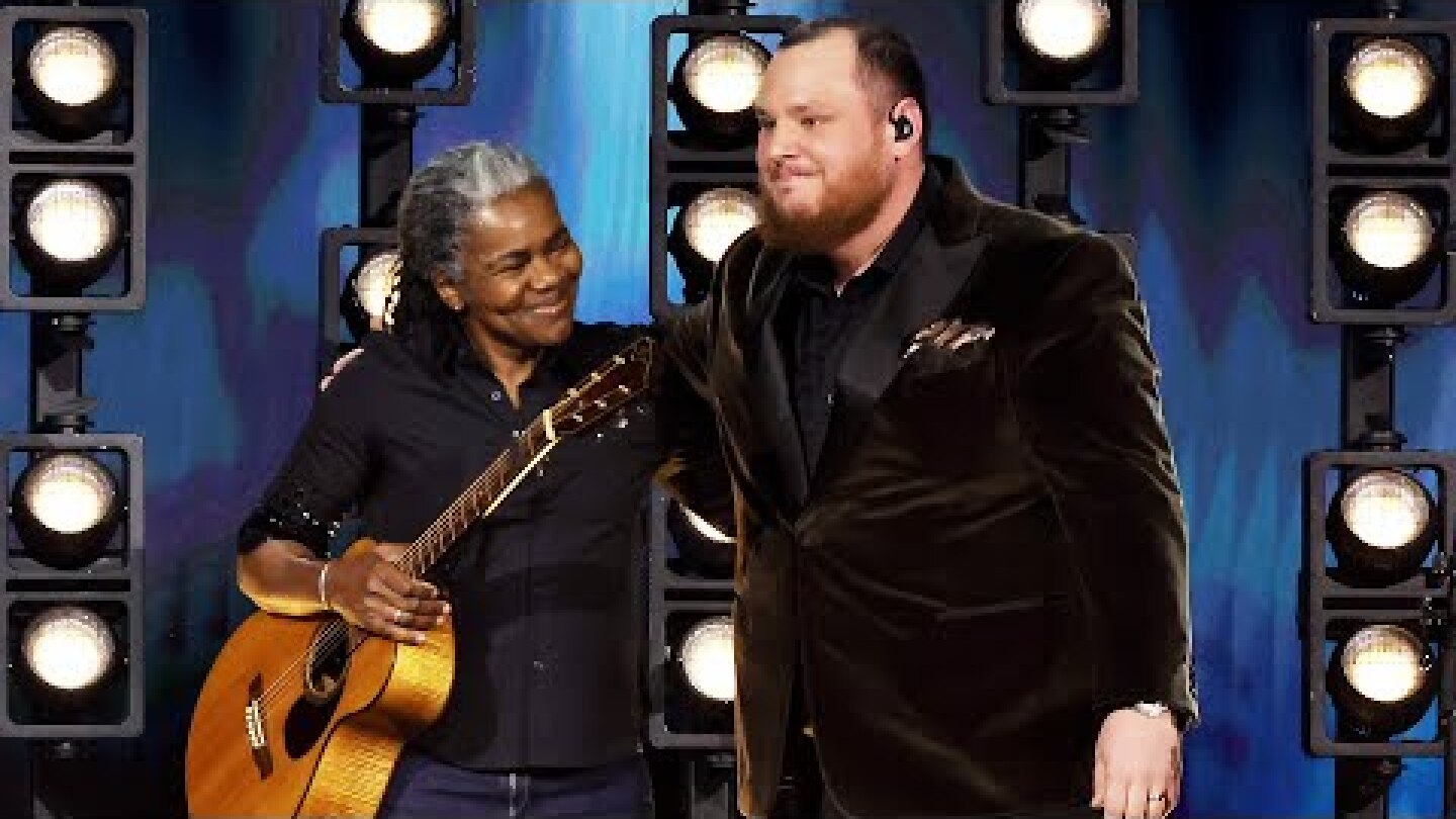 GRAMMYs: Tracy Chapman Makes RARE Appearance to Sing Fast Car With Luke Combs