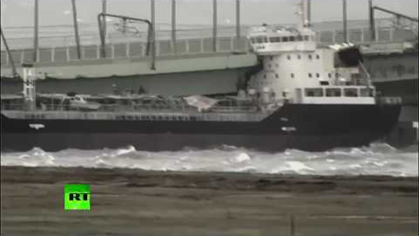 Japan hit by massive typhoon Jebi: Airport flooded, fuel tanker smashes into bridge