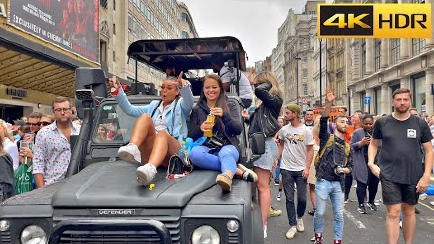 Covid Protest London: 27th June 21🎇Why are clubs still closed !?! FREEDOM to dance [4K HDR]