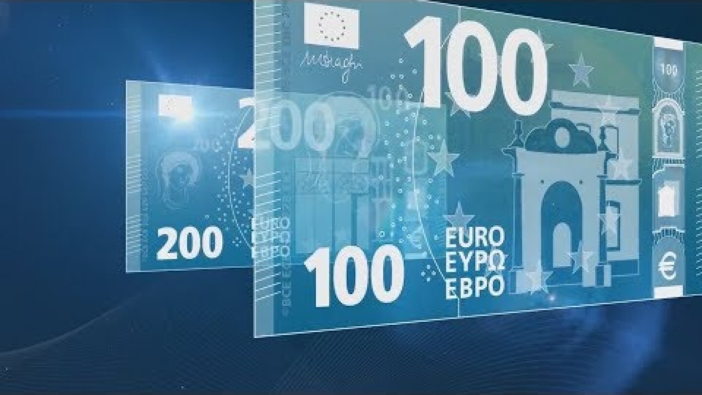 Unveiling of the New 100 and 200 Euro Banknotes