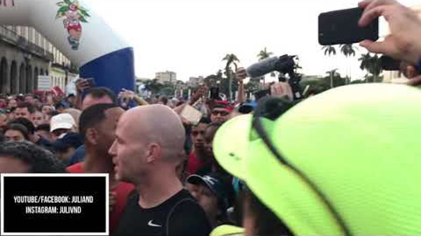 ME ENCONTRÉ CON WILL SMITH EN CUBA #Marabana