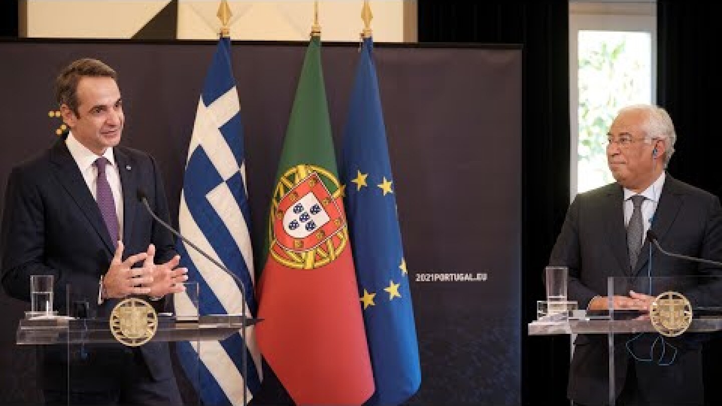 Κοινή συνέντευξη τύπου | Κυριάκος Μητσοτάκης - António Costa