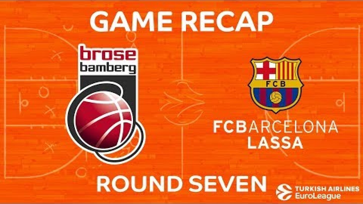 Highlights: Brose Bamberg - FC Barcelona Lassa