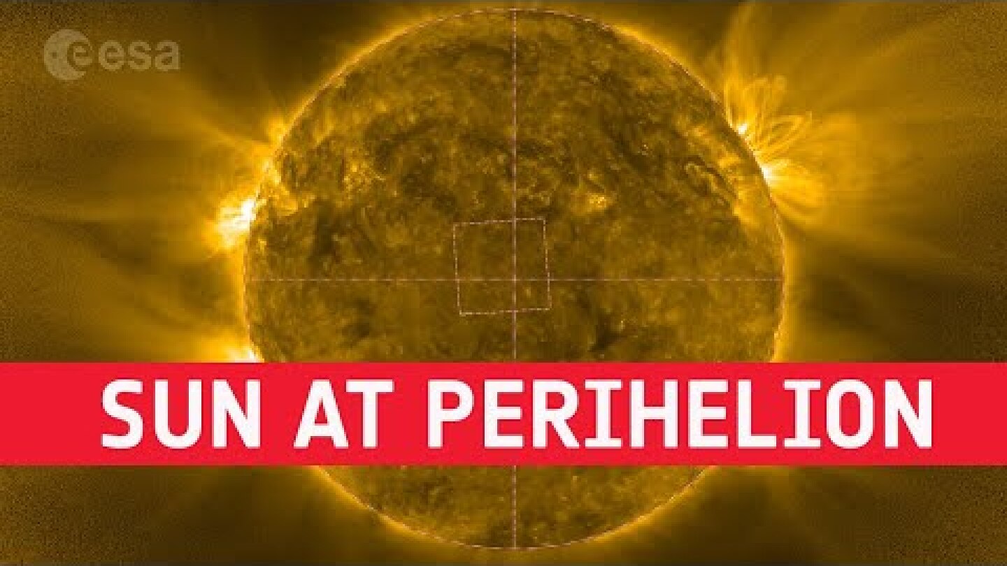 Zooming into the Sun at perihelion