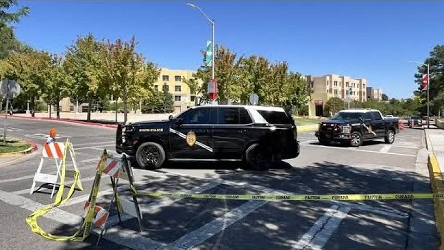 One dead, suspect at-large in University of New Mexico campus shooting