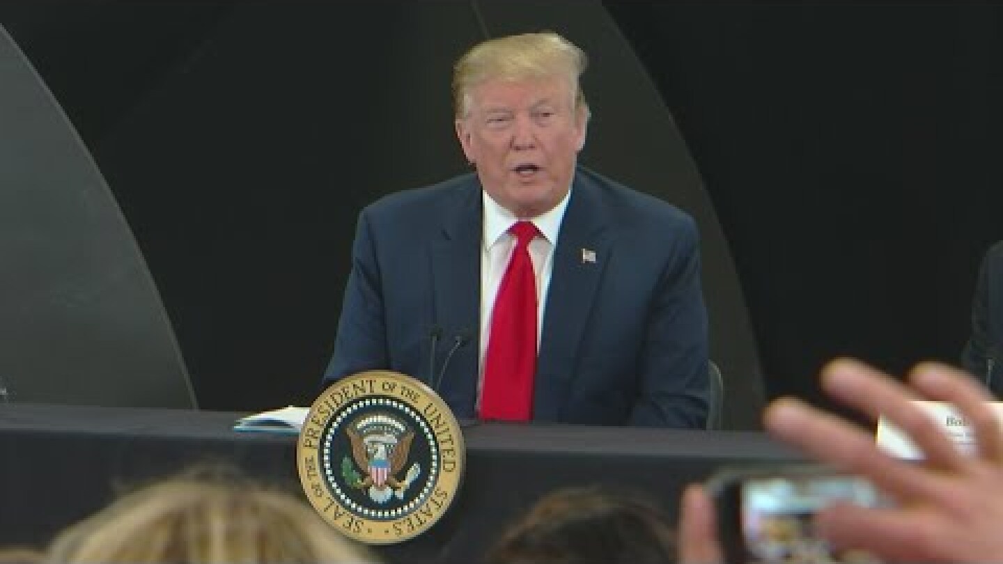 President Trump Addresses Notre Dame Fire