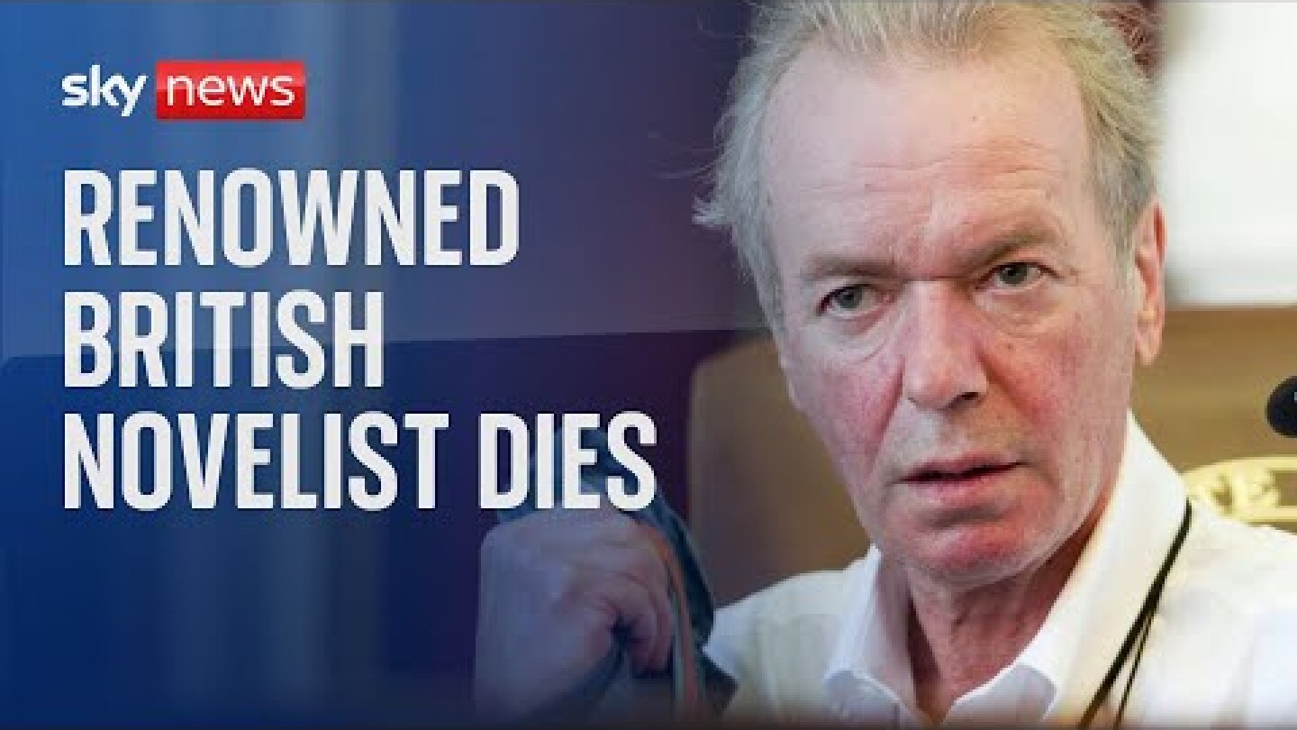 Renowned British novelist Martin Amis dies aged 73