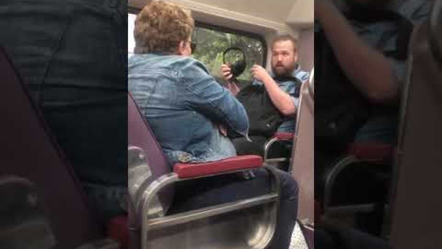 Woman coughs on man on Sydney train
