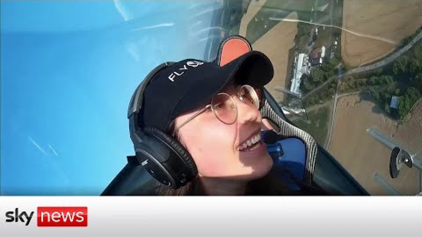 Zara Rutherford: 'Flying is just very natural for me'