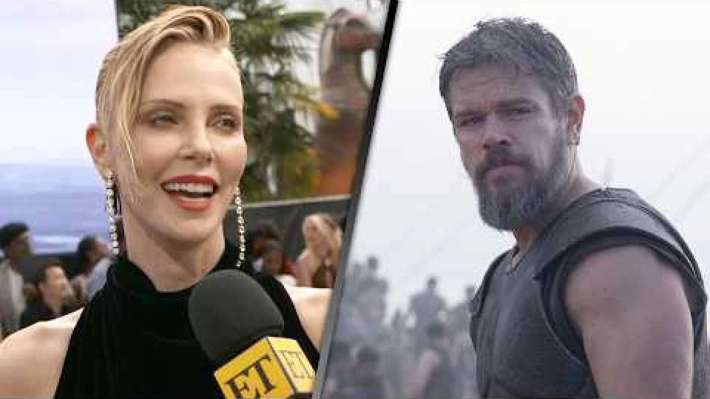 Why Charlize Theron Calls Matt Damon's 'Incredible' Transformation for The Odyssey 'WEIRD'