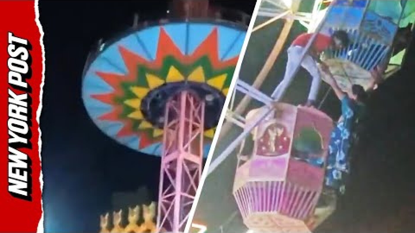 Terrifying Moment 50-Foot Ride CRASHES Down – Just the Latest Carnival Accident