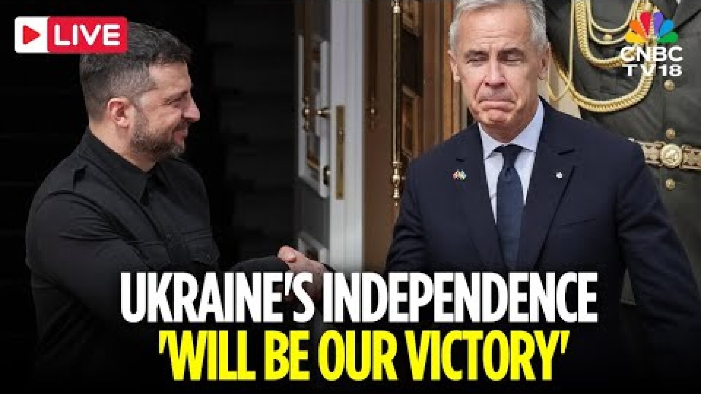 Mark Carney LIVE: Ukraine's Independence 'Will be Our Victory' | Ukraine Independence Day | N18G