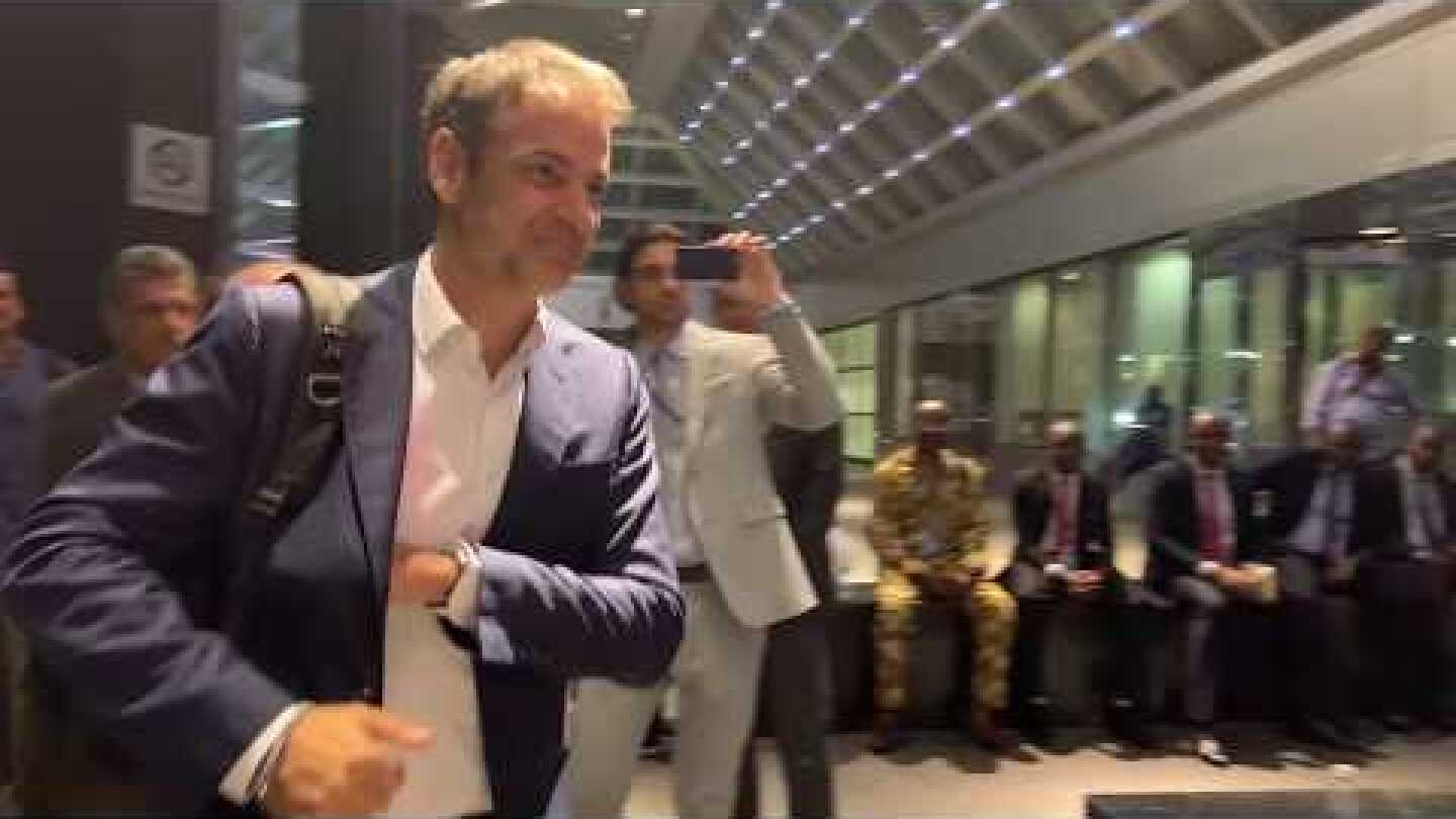 Αφιξη του Πρωθυπουργού Κυριάκου Μητσοτάκη στη Νέα Υόρκη