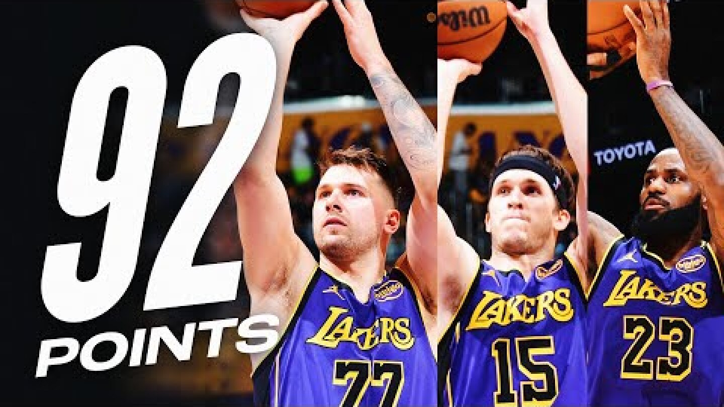 Luka Doncic, LeBron James, & Austin Reaves SHOWED OUT vs Pelicans | April 4, 2025