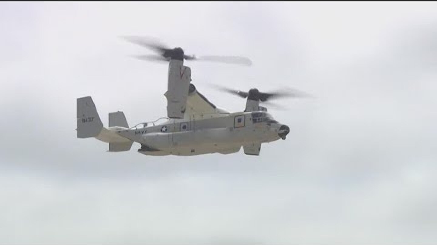 Marine MV-22B Osprey crashes in Southern California desert