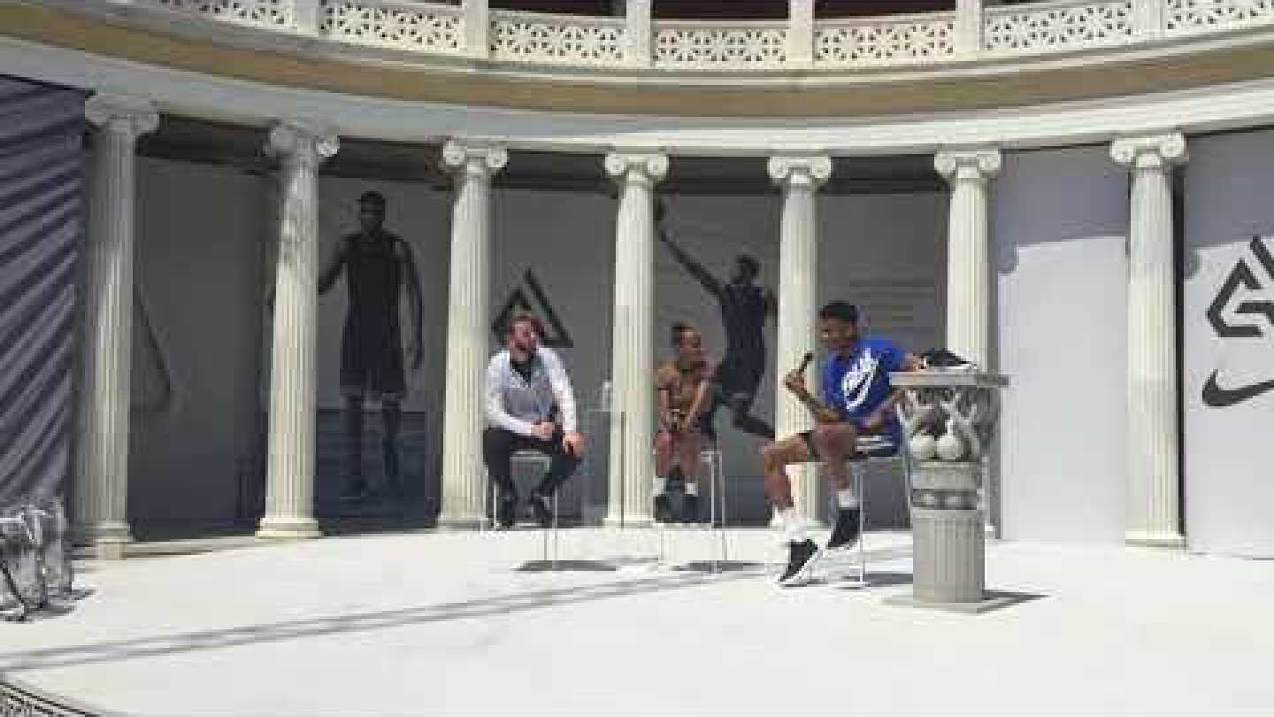 Στην Αθήνα ο Αντετοκούνμπο Αν εργάζεσαι σκληρά, τα όνειρα γίνονται πραγματικότητα part2