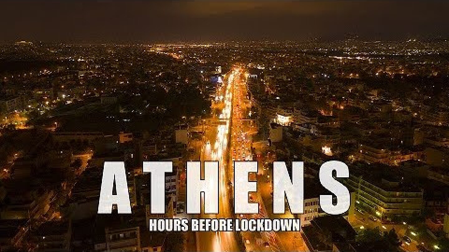 ATHENS BEFORE LOCKDOWN! Η ιστορική κίνηση στους δρόμους της Αττικής Up'ο ψηλά