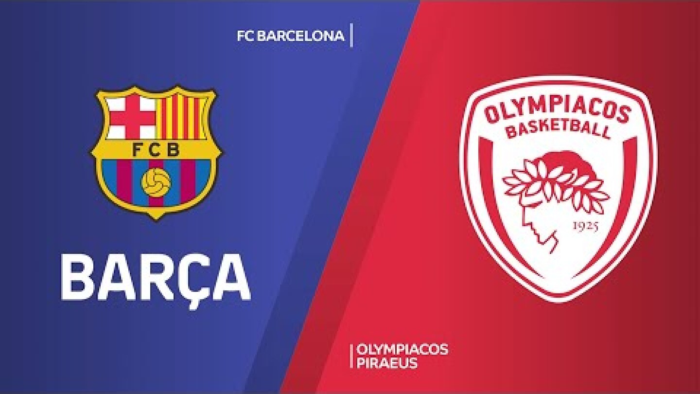 FC Barcelona - Olympiacos Piraeus Highlights | EuroLeague, RS Round 9