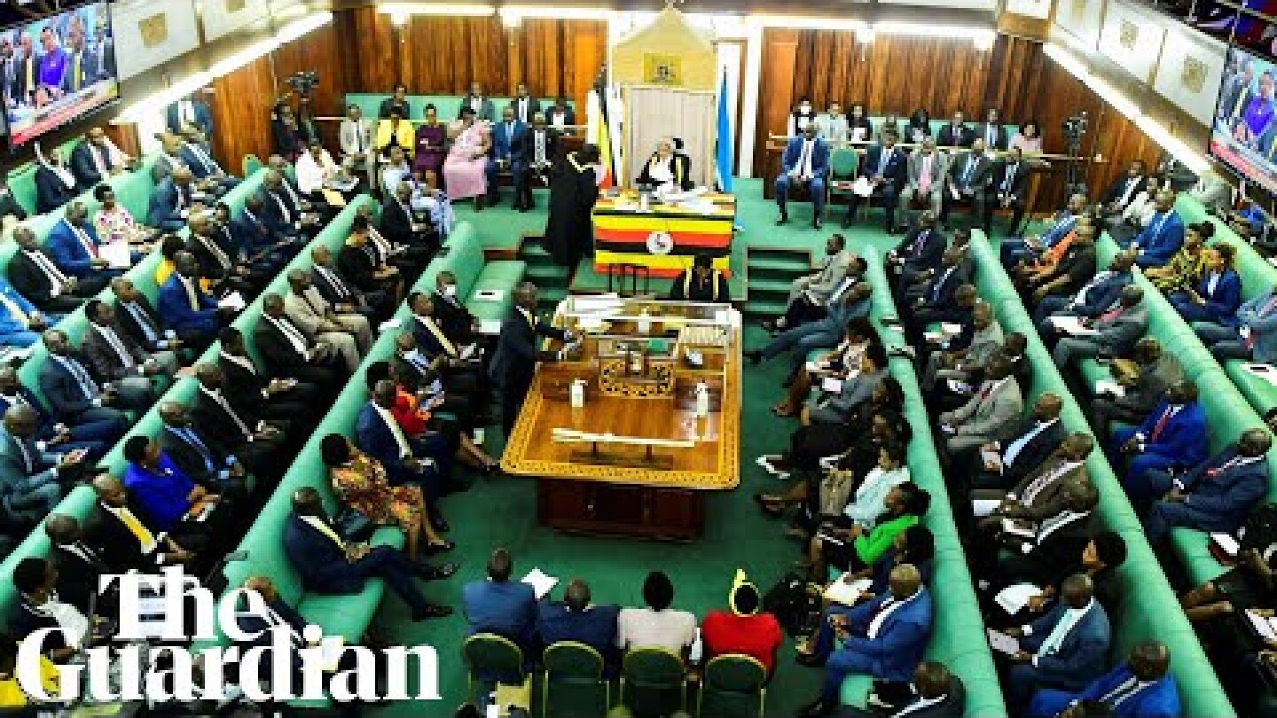 Moment Ugandan MPs pass controversial anti-LGBTQ+ bill