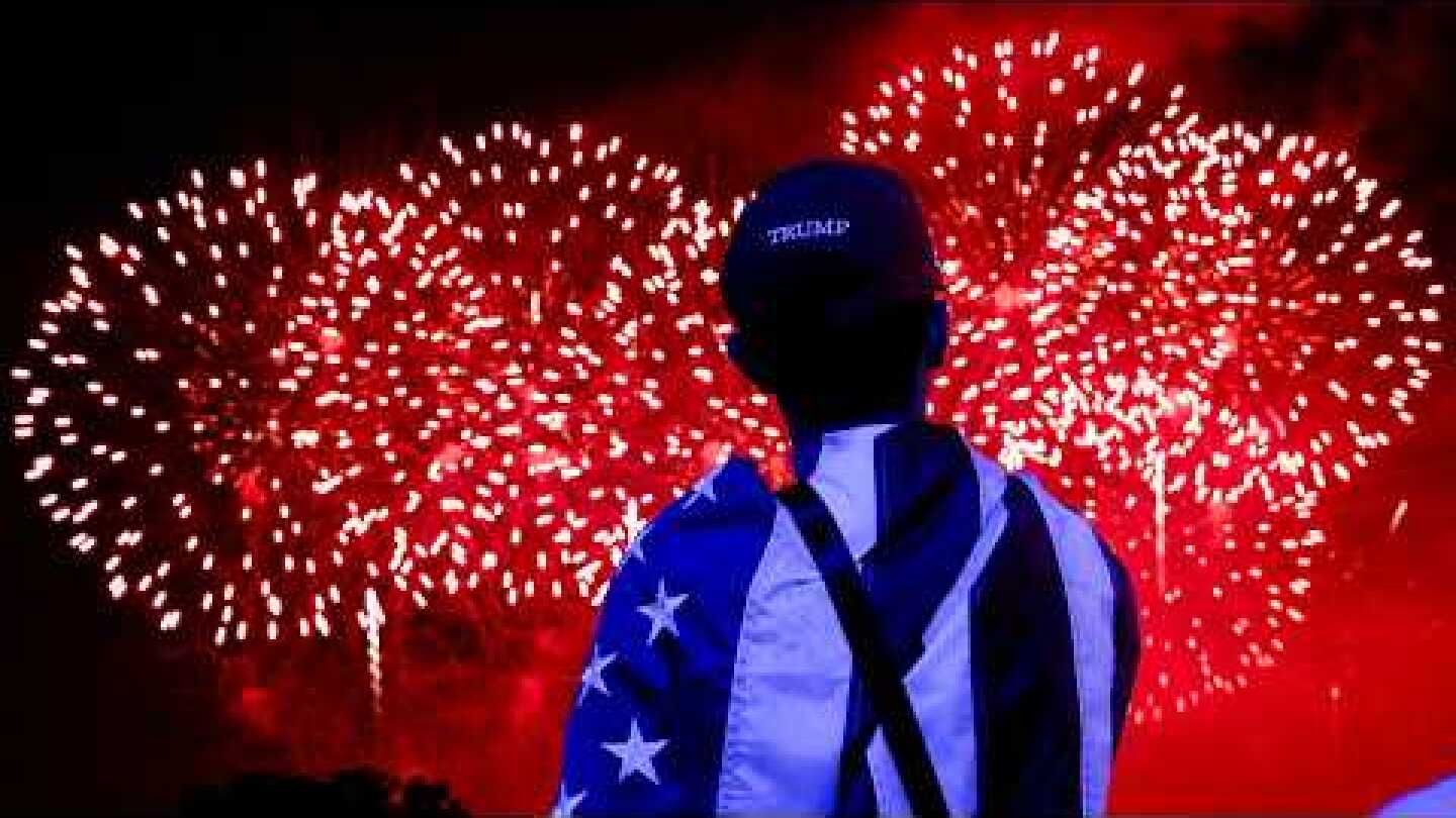 Full Fourth of July fireworks show lights up DC for America 250 celebration in massive display