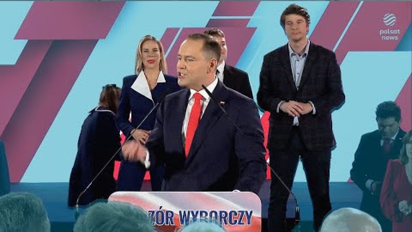 Nawrocki cytuje biblię. "Dziś w nocy zwyciężymy". Nawrocki reaguje na sondażowe wyniki wyborów