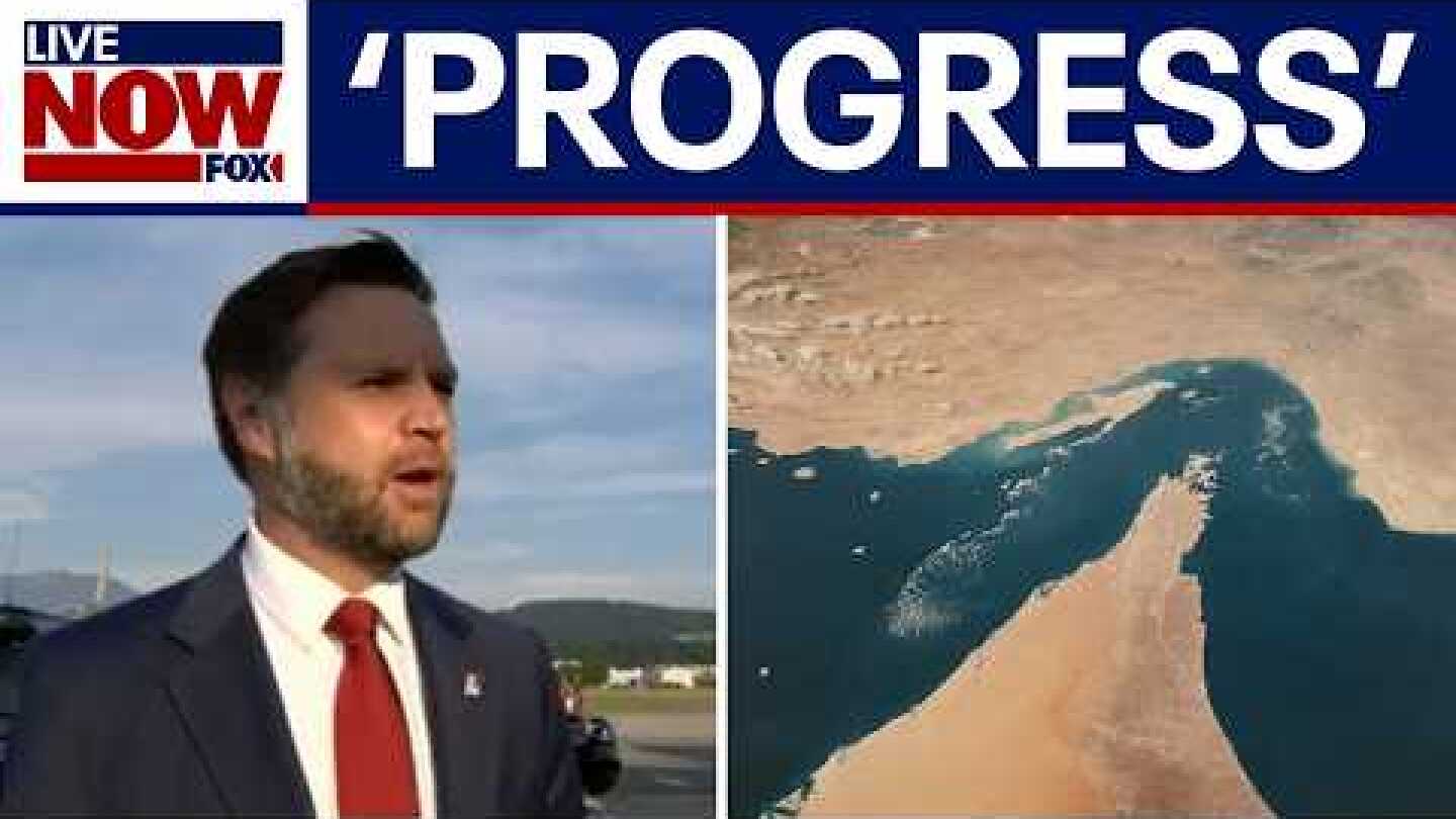 Vance on Iran: 'Strait of Hormuz open'