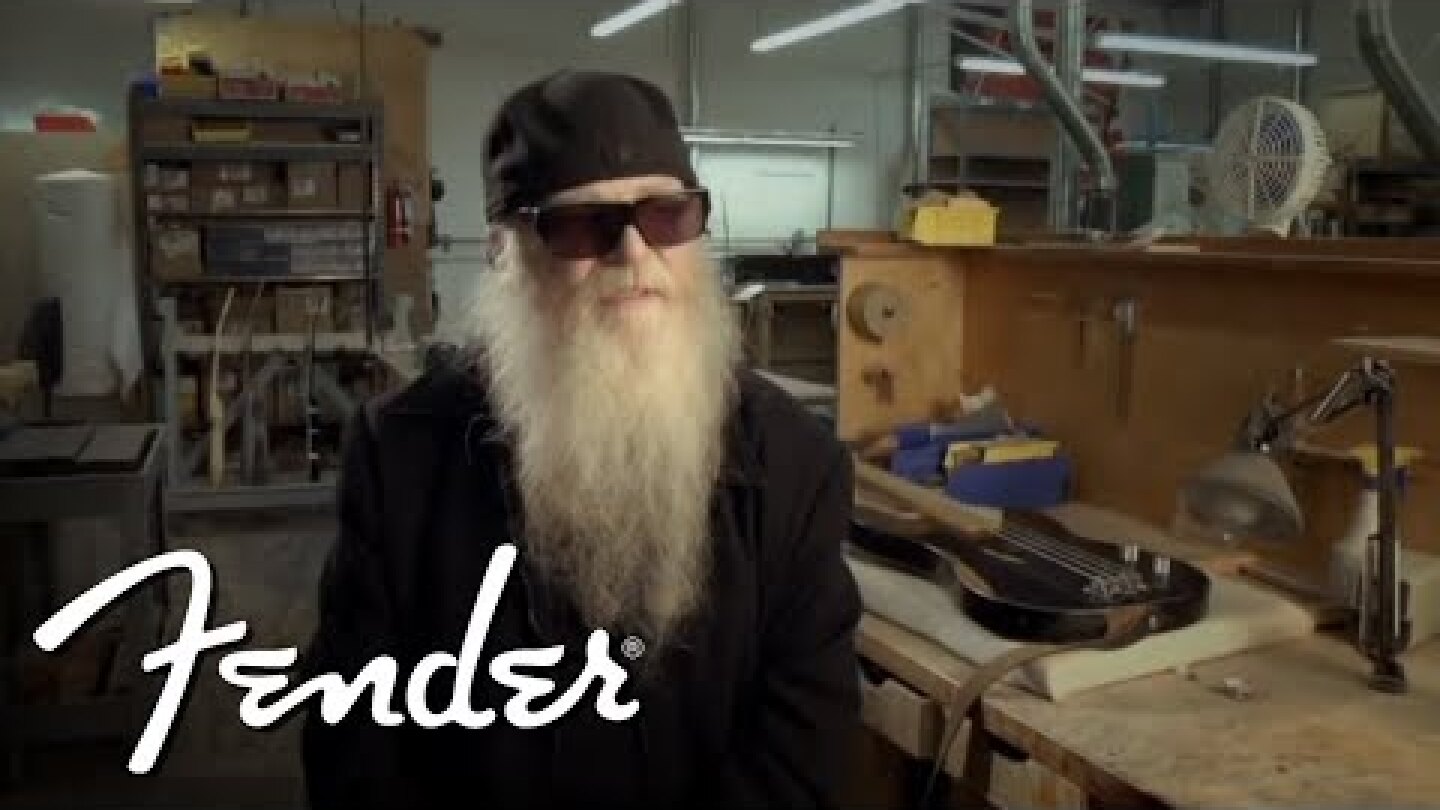 Dusty Hill on his Fender Custom Shop Signature Precision Bass | Fender Custom Shop | Fender