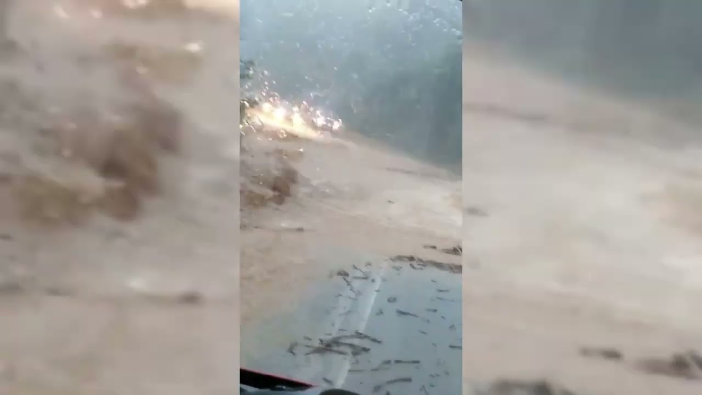 Κακοκαιρία Genesis στην Ξάνθη - Στον δρόμο προς Σταυρούπολη