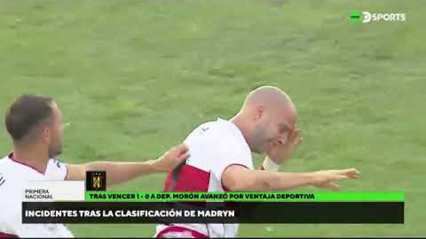 Morón perdió 1 a 0: Semifinal para el escándalo en Madryn
