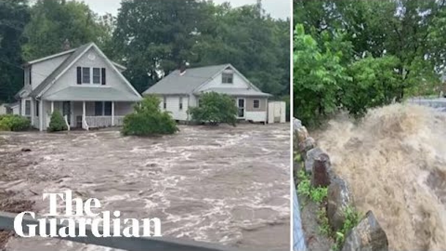 Heavy rain triggers deadly flash floods in New York's Hudson Valley