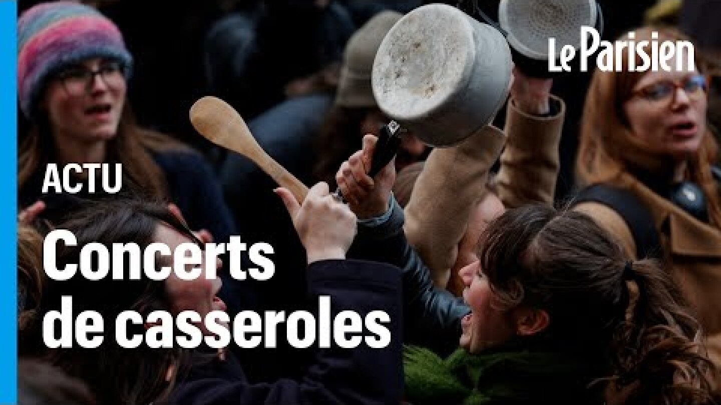 « Il se moque de nous » : concerts de casseroles pendant l’allocution d’Emmanuel Macron
