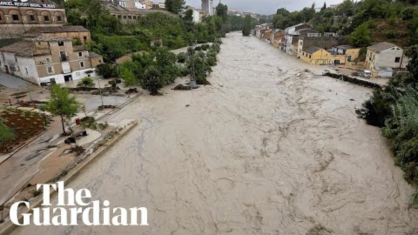 Extreme rainfall triggers flooding in parts of Spain