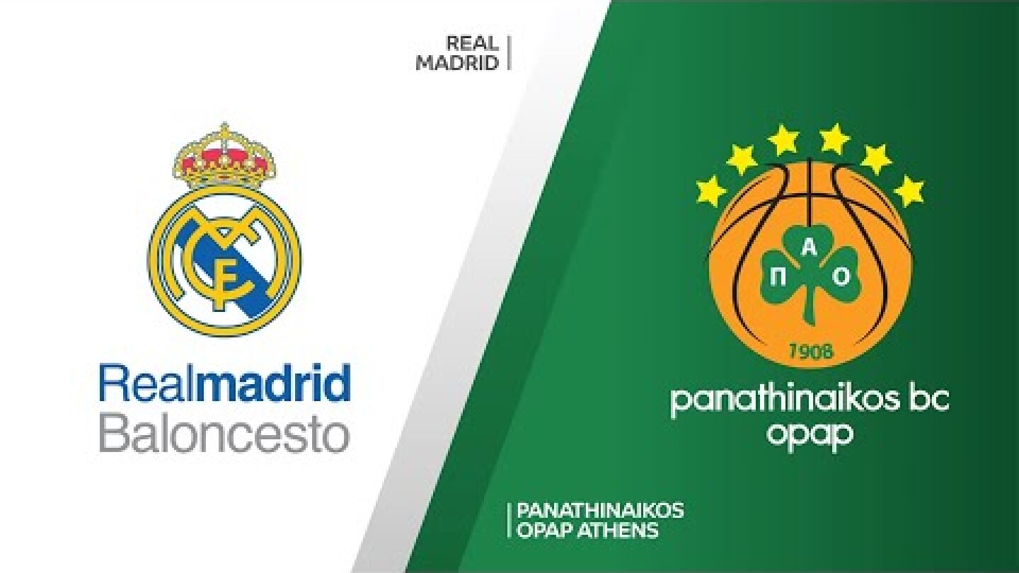 Real Madrid - Panathinaikos OPAP Athens Highlights | Turkish Airlines EuroLeague, RS Round 22