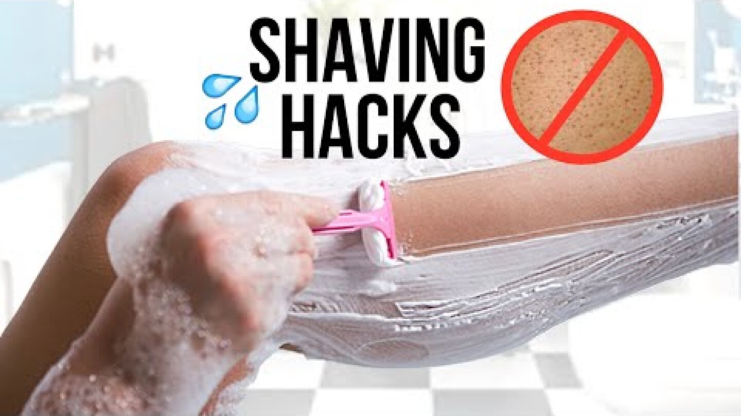 How to Shave Your Legs Perfectly!!! (Get Rid of Strawberry Skin)
