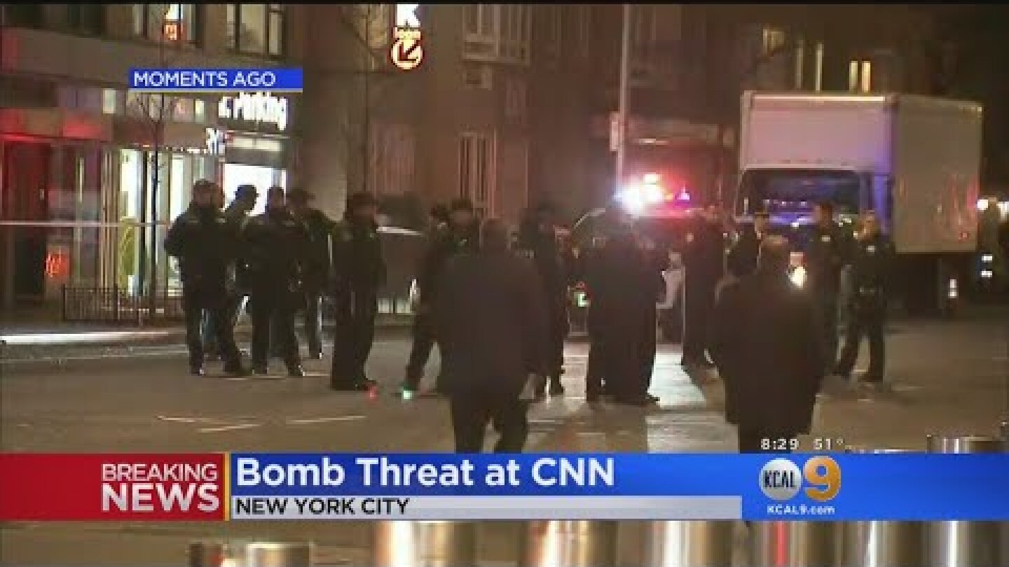 CNN Offices In New York City Evacuated After Bomb Threat