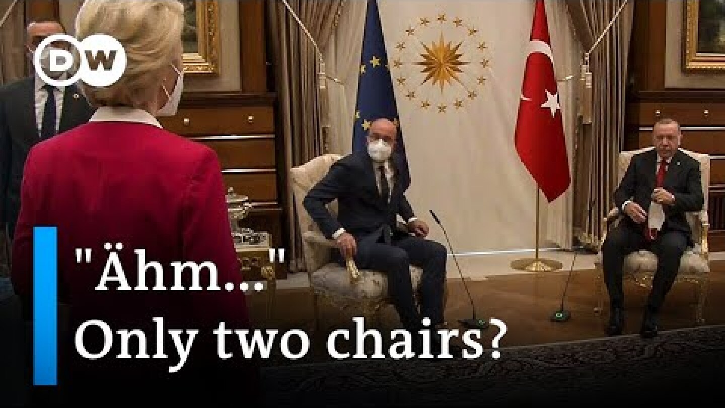 'Sofagate': Brussels' anger over von der Leyen Turkey chair snub | DW News