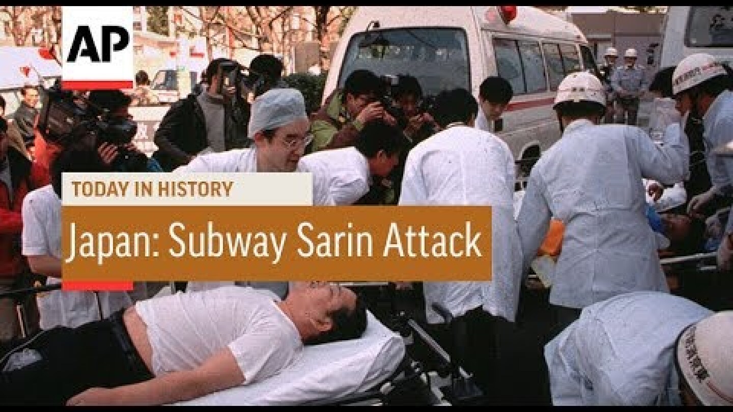 Japan Subway Sarin Attack - 1995 | Today In History | 20 Mar 18