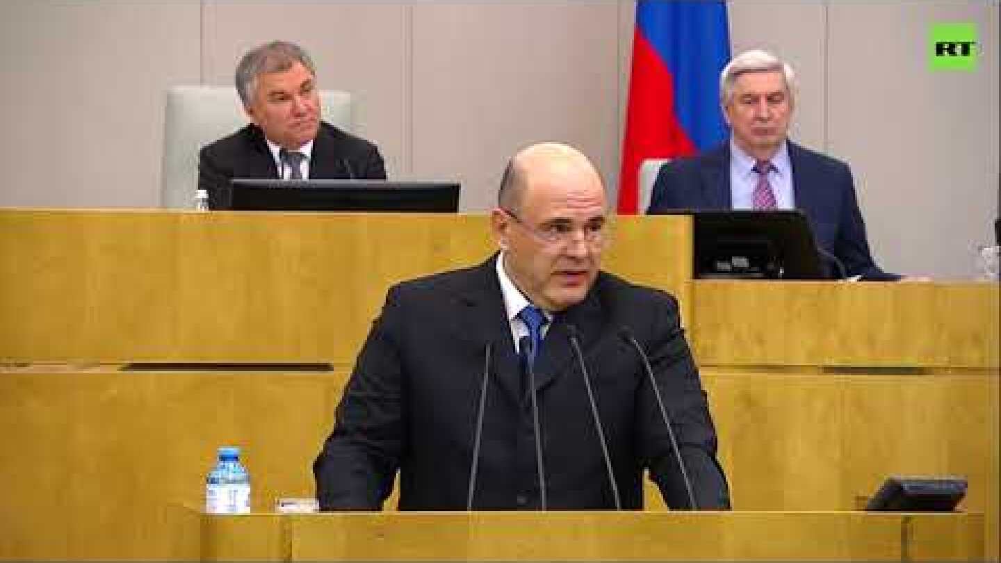 Russia’s next PM Mishustin addresses State Duma ahead of vote