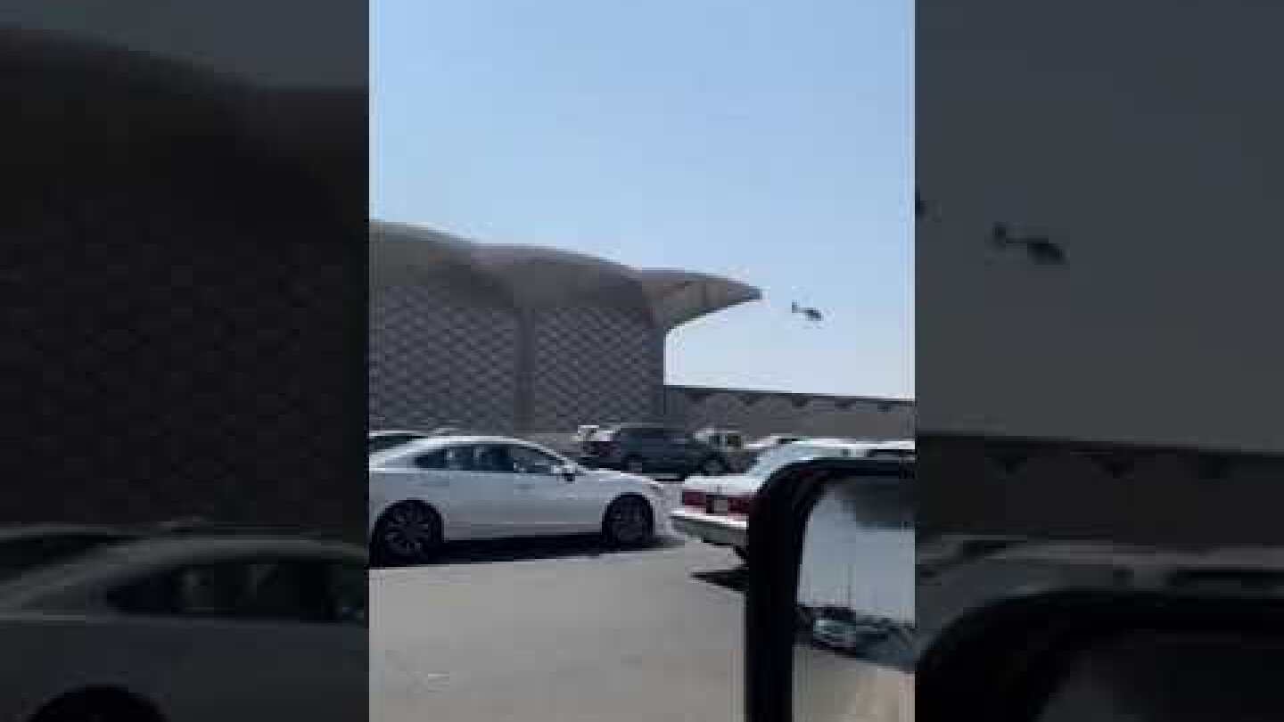 حريق محطة قطار الحرمين في جده.