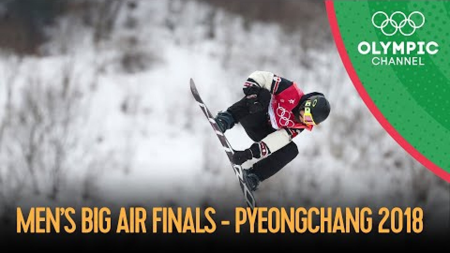 Men's Snowboard - Big Air Finals | PyeongChang 2018 Replays