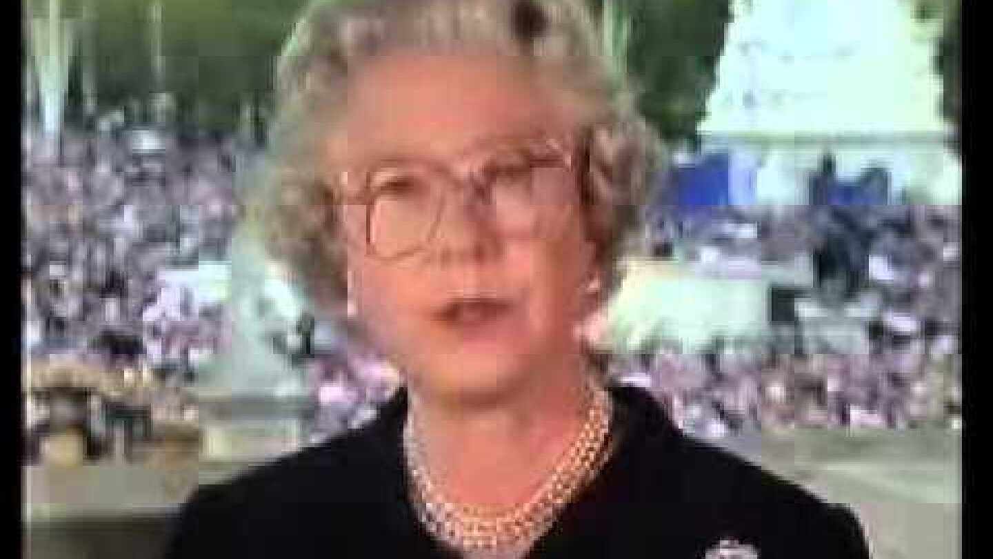 Queen Elizabeth: Diana Princess of Wales tribute [Historical Speeches TV]